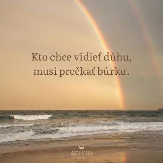 Niekedy musíme prečkať búrky ⛈, aby sme mohli vidieť dúhu 🌈. Rovnako je to vtedy, keď nás opustí niekto milovaný....